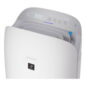 Sharp Plasmacluster Ion Air Purifier with True HEPA + Humidifier (KCP110UW) top angle view