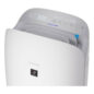 Sharp Plasmacluster Ion Air Purifier with True HEPA + Humidifier (KCP70UW) top angle