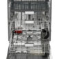 Sharp 24 in. Slide-In Stainless Steel Pocket Dishwasher (SDW6747GS) - Interior Head-on Shot