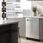 Sharp 24 in. Stainless Steel Dishwasher (SDW6748SNS) General Infographic