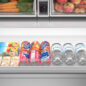 Sharp French 3-Door Refrigerator with Water Dispenser (SJF2955KS) middle drawer with food