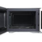 1.1 cu. ft. White Countertop Microwave Oven (SMC1161HW) door open