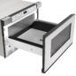 24 in. Built-In Stainless Steel Microwave Drawer Oven (SMD2430MS) Opened