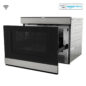 24" Built-In Smart Convection Microwave Drawer Oven (SMD2499FS) Left Open