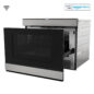 24" Built-In Smart Convection Microwave Drawer Oven (SMD2499FS) Left Open