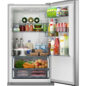 Sharp 24 in. Bottom-Freezer Counter-Depth Refrigerator (SJB1255GS) with food