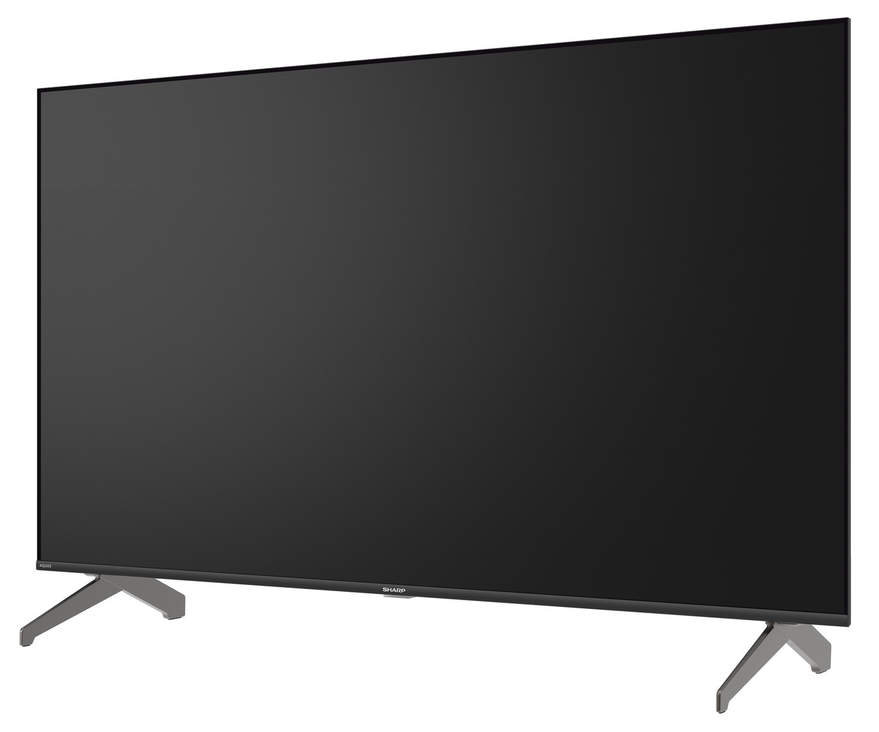 Sharp AQUOS QLED 50” Class (49.5” Diag.) 4K Ultra HD Smart TV (4T-C50HP7050U) 3 Quarter Left Standard