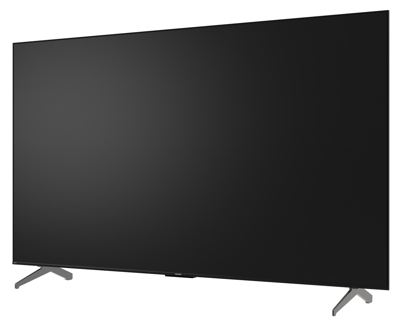 AQUOS QLED 4K Ultra HD Smart Xumo TV 4T-C85HP7050U 3 Quarter Left Standard