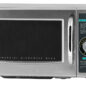 Medium-Duty Commercial Microwave Oven with 1000 Watts (R21LCFS) 3-Quarter Left