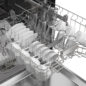 Sharp 24 in. Stainless Steel Hybrid 52dB Dishwasher (SDW6504MS) dishes loaded