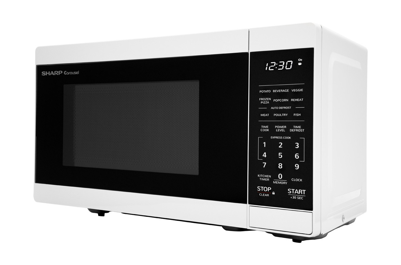 0.7 cu. ft. White Countertop Microwave Oven (SMC0760HW) drama