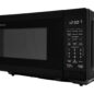 0.7 cu. ft. 700W Black Carousel Countertop Microwave Oven (SMC0760KB) drama angle
