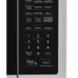 1.1 cu. ft. Sharp Stainless Steel Smart Microwave (SMC1139FS) – control panel