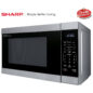 Sharp 1.1 cu. ft. Mid-Size Countertop Microwave Oven (SMC1162HS) drama