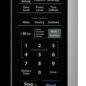 1.4 cu. ft. Sharp Black Carousel Countertop Microwave (SMC1443CM) – control panel