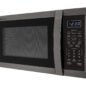 1.4 cu. ft. Black Stainless Steel Carousel Countertop Microwave (SMC1452KH) drama angle