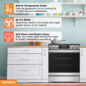 Slide-In Range with Air Fry (SSG3065JS) Product Features Infographic