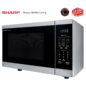1.4 cu. ft. Countertop Microwave Oven with Inverter Technology (SMC1465HM) left angle