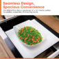 24 in. Smart Microwave Drawer Oven (SMD2479JS) Interior Space Infographic