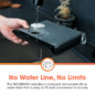 Smart Combi-Steam Oven (SSC2489GS) Removable Water Tank Infographic