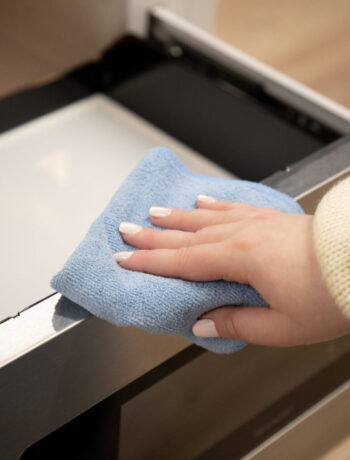 cleaning a Sharp Microwave Drawer Oven