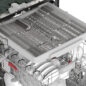 Sharp 24 in. Stainless Steel Dishwasher (SDW6768SMS) Third Rack Filled