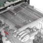 Sharp 24 in. Stainless Steel Dishwasher (SDY6748SNS) Third Rack Filled