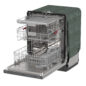 Sharp 24 in. Stainless Steel Dishwasher (SDW6735DNS) 3-Quarter-Left Opened