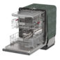 Sharp 24 in. Stainless Steel Dishwasher (SDW6748SNS) 3-Quarter-Left Opened