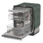 Sharp 24 in. Stainless Steel Dishwasher (SDY6735DNS) 3-Quarter-Left Opened