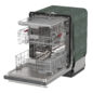 Sharp 24 in. Stainless Steel Dishwasher (SDY6748SNS) 3-Quarter-Left Opened