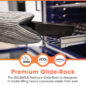 Slide-In Range with Air Fry (SSG3065JS) Glide Rack Infographic