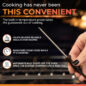 SSR3076SNS 6.3 cu. ft. Slide-in Electric Range Temperature Probe Infographic