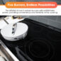 Slide-In Range with Air Fry (SSR3061JS) Five Burners Infographic