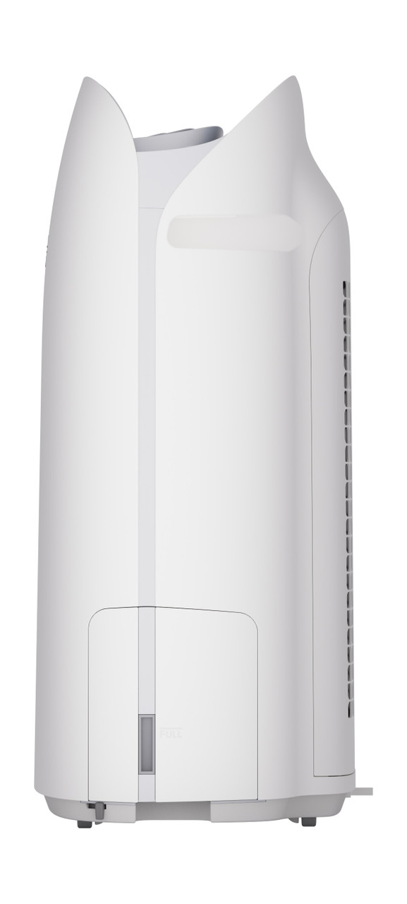Sharp Plasmacluster Ion Air Purifier with True HEPA + Humidifier (KCP70UW) side view