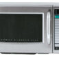 Medium-Duty Commercial Microwave Oven with 1000 Watts (R21LCFS) 3 Quarter Left