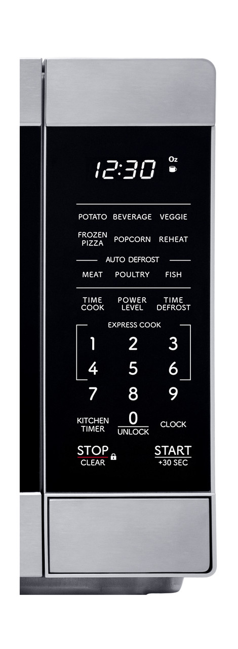 Sharp Carousel Countertop Microwave Oven (SMC0960KS) control panel