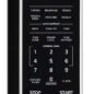 1.1 cu. ft. White Countertop Microwave Oven (SMC1161HW) control panel