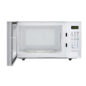 1.4 cu. ft. Sharp White Countertop Microwave (ZSMC1441CW) – front view with door open