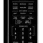 1.4 cu. ft. White Carousel Countertop Microwave Oven (SMC1461KW) control panel