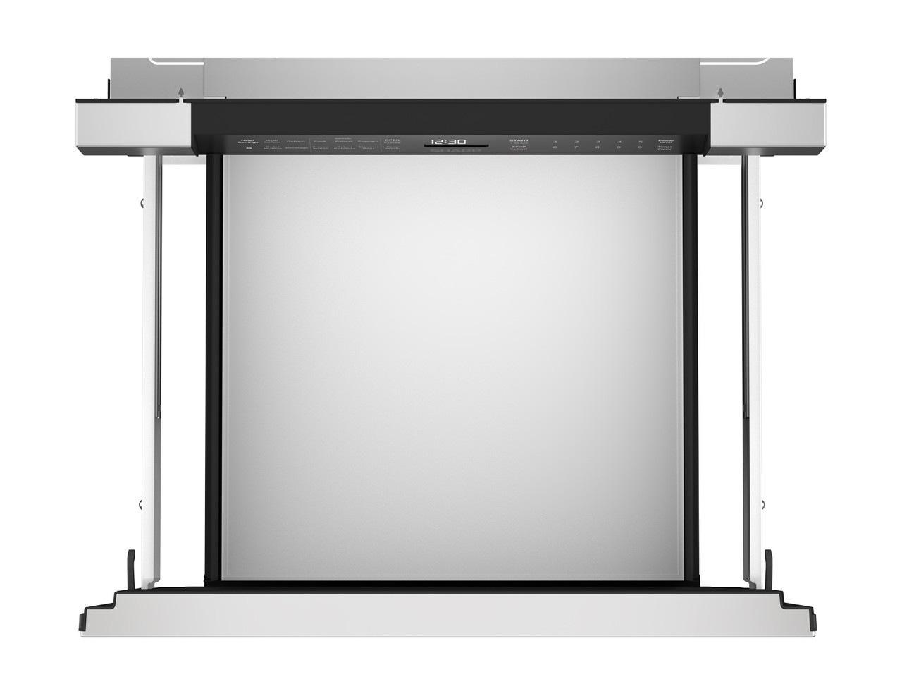 24 in. Built-In Stainless Steel Microwave Drawer Oven (SMD2440JS) bird's eye open