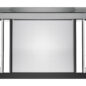 24 in. Sharp Stainless Steel Smart Microwave Drawer Oven (SMD2489ES) above view