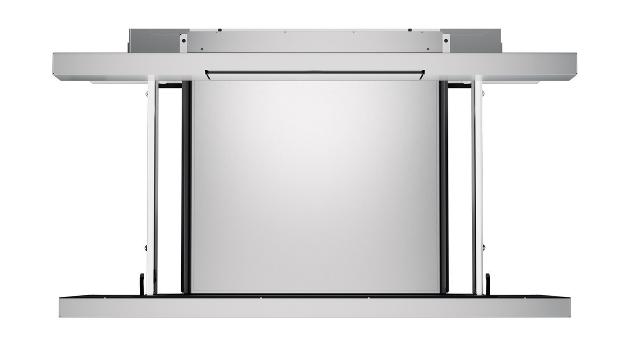 30 in. 1.2 cu. ft. 950W Sharp Stainless Steel Microwave Drawer Oven (SMD3070ASY) top view open
