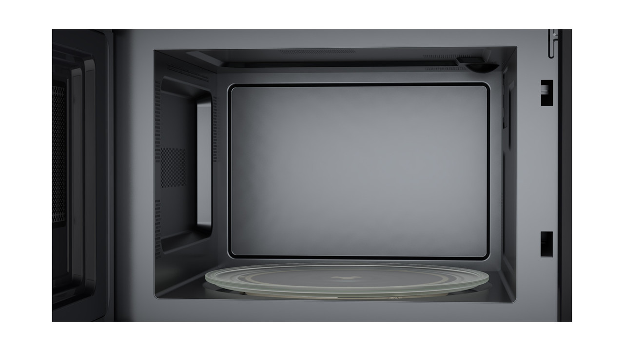 1.6 cu. ft. Stainless Steel Over-the-Range Microwave Oven (SMO1461GS) Open Door
