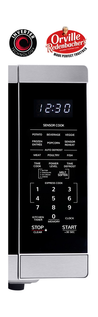 1.4 cu. ft. Countertop Microwave Oven with Inverter Technology (SMC1465HM) control panel