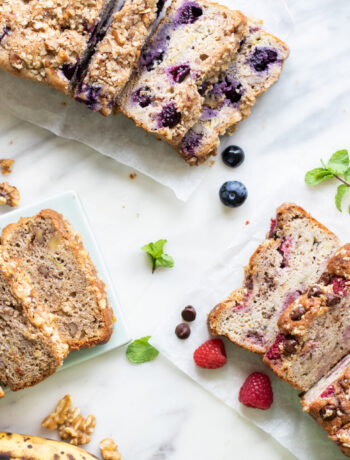 gluten-free banana bread recipes from Sunkissed Kitchen