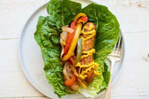sausage-and-pepper-lettuce-wraps-labor-day-recipe