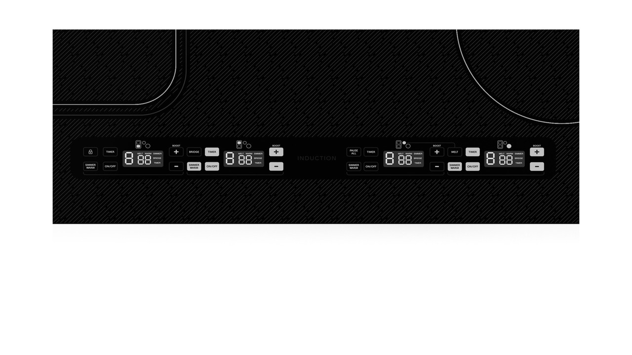 Sharp 30 in. Induction Cooktop (SCH3043GB) Control Panel