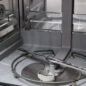 Sharp 24 in. Stainless Steel Hybrid 52dB Dishwasher (SDW6504MS) tub