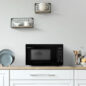 0.7 cu. ft. 700W Black Carousel Countertop Microwave Oven (SMC0760KB) lifestyle